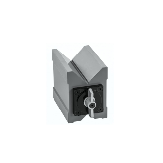 Base magnétique déconnectable en V de 106x68x95 mm-Lire la description