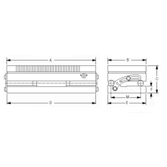 Mesa de senos con plato magnético de polo extrafino 150 x 100 mm-Leer más
