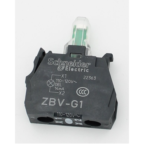 Schneider Electric - Universelles LED-Modul, Harmony XB4 und XB5, 22mm, 30mm, weiß¸, Schraubklemme1-Beschreibung lesen
