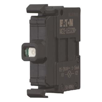 Eaton - M22-LED230-W - Leuchtelement, LED, weiß, Frontbefestigung, 85 - 264 V AC, Schraubanschluss-Beschreibung lesen