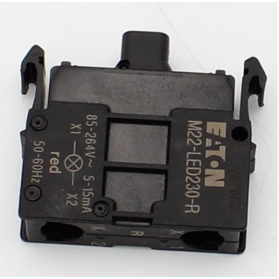 Eaton - M22-LED230-R - Leuchtelement, LED, rot, Frontbefestigung, 85 - 264 V AC, Schraubanschluss-Beschreibung lesen