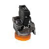 Schneider Electric - Leuchtmelder, Harmony XB4, Metall, 22mm, orange, universelle LED, glatte Kalotte