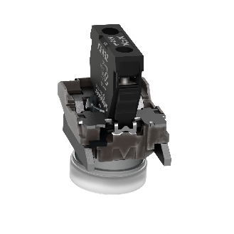 Schneider Electric - Leuchtmelder, Harmony XB4, Metall, 22mm, weiß¸, universelle LED, glatte Kalotte, Schraubklemme--Beschreibung lesen