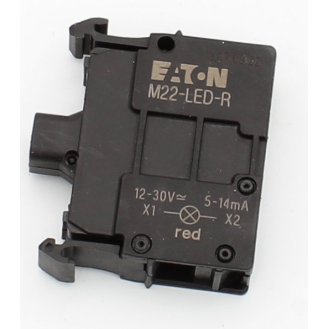 Eaton - M22-LED-R - Leuchtelement, LED, rot, Frontbefestigung, 12 - 30 V AC/DC, Schraubanschluss-Beschreibung lesen