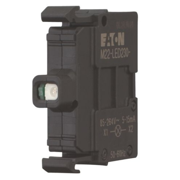 Eaton - M22-LED-R - Leuchtelement, LED, rot, Frontbefestigung, 12 - 30 V AC/DC, Schraubanschluss-Beschreibung lesen