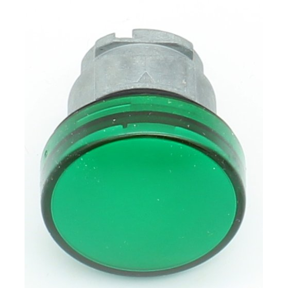 Schneider - Leuchtmelder, Frontelement, Harmony XB4, Metall, 22mm, grün, für universelle LED-Beschreibung lesen