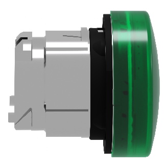 Schneider - Leuchtmelder, Frontelement, Harmony XB4, Metall, 22mm, grün, für universelle LED-Beschreibung lesen