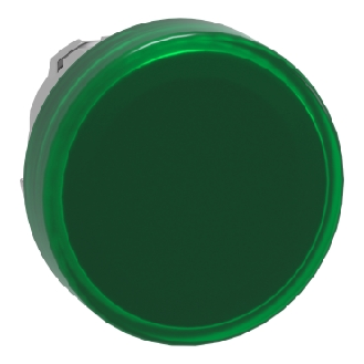 Schneider - Leuchtmelder, Frontelement, Harmony XB4, Metall, 22mm, grün, für universelle LED-Beschreibung lesen