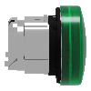 Schneider - Leuchtmelder, Frontelement, Harmony XB4, Metall, 22mm, grün, für universelle LED