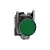 Schneider Electric - Leuchtmelder, Harmony XB4, Metall, 22mm, grün, universelle LED, glatte Kalotte