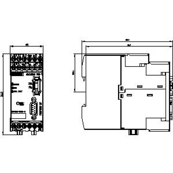 Motorsteuergerät mit PROFIBUS DP-Schnittstelle-Beschreibung lesen