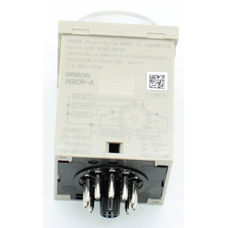 Omron Zeitrelais H3CR-A AC24-48/DC12-48-Beschreibung lesen