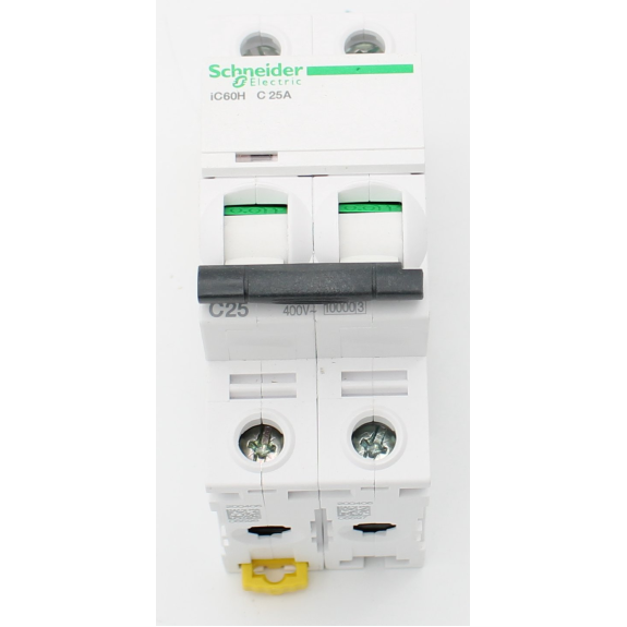 Schneider Electric -iC60H - Schutzschalter 2P - 25A - C curve-Beschreibung lesen
