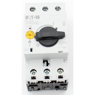 Eaton - PKZM0-6,3 - Motorschutzschalter, 2.2 kW, 4 - 6.3 A, Schraubklemmen-Beschreibung lesen