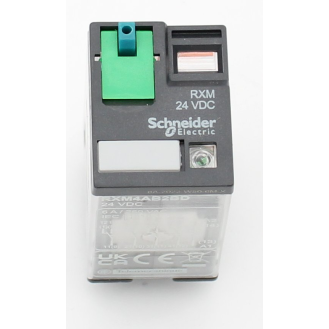 Schneider Electric - Miniaturrelais RXM, 4 W, 6 A, 24 VDC, LED-Beschreibung lesen
