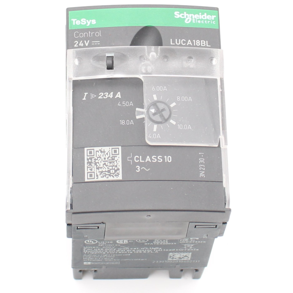 SCHNEIDER - Standard-Steuereinheit LUCA, Klasse 10, 4,5-18A, 24 V DC-Beschreibung lesen