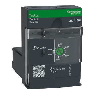 SCHNEIDER - Standard-Steuereinheit LUCA, Klasse 10, 4,5-18A, 24 V DC-Beschreibung lesen