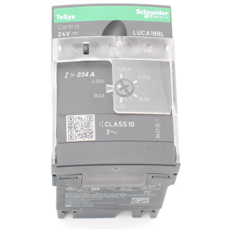 SCHNEIDER - Standard-Steuereinheit LUCA, Klasse 10, 4,5-18A, 24 V DC-Beschreibung lesen