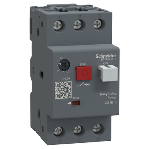 Schneider Electric GZ1E10 Easy TeSys Motorschutzschalter 4-6,3A Nennstrom-Beschreibung lesen