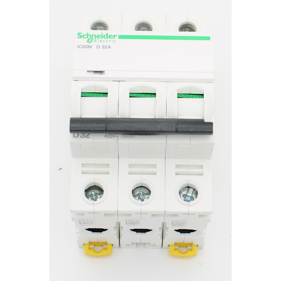 Schneider Electric - IC60N, Miniatur-Leistungsschalter, 3p, 32A, D-Kurve-Beschreibung lesen