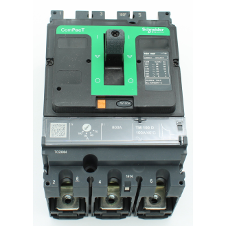 Schneider - Kompaktleistungsschalter ComPacT NSX100F mit TM100D 3P3D 70-100A-Beschreibung lesen