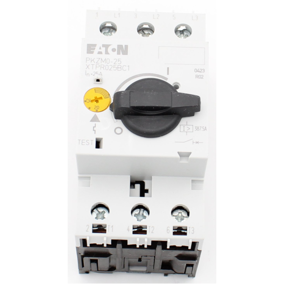 Eaton - PKZM0-25 - Motorschutzschalter, 12.5 kW, 20 - 25 A, Schraubklemmen-Beschreibung lesen
