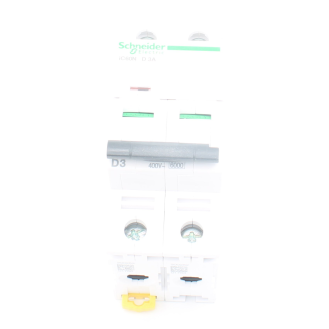 Schneider A9F75203 Leistungsschalter 3 A - Acti9 - iC60N - 2P-Beschreibung lesen