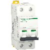 Schneider Electric - Schutzschalter, Acti9 iC60a, 1-polig, 2 A, C-Kurve, 4500 A (IEC 60898-1), 6 kA (IEC 60947-2)