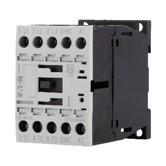 Eaton - DILM9-01(24VDC) - Leistungsschütz, 3-polig, 380 V 400 V 4 kW, 1 Ö, 24 V DC, Gleichstrombetätigung-Beschreibung lesen