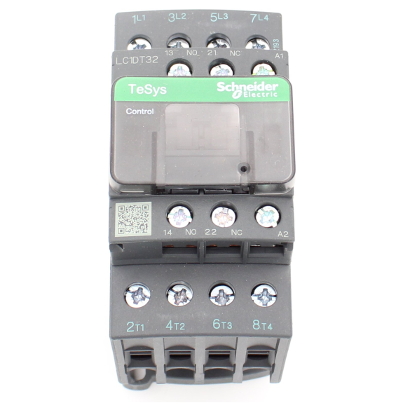 Schneider Electric - Leistungsschütz LC1D 4p, +1S+1Ö, Spule 110 V AC, Schneider Electric - Leistungsschütz LC1D 4p, +1S+1Ö, Spule 110 V AC,-Beschreibung lesen