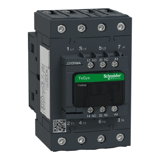 Schneider Electric - Leistungsschütz LC1D 4p, +1S+1Ö, Spule 48 V AC-Beschreibung lesen