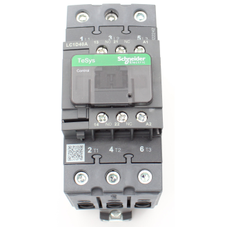 Schneider Electric - Leistungsschütz LC1D 3p, +1S+1Ö, 18.5 kW, 40 A, 400 V AC3, Spule 110 V AC-Beschreibung lesen