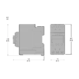 Schneider Electric - Leistungsschütz LC1D 3p, +1S+1Ö, 18.5 kW, 40 A, 400 V AC3, Spule 110 V AC-Beschreibung lesen