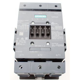 Siemens - Leistungsschütz, AC-3e/AC-3 115 A, 55 kW / 400 V, AC (50-60 Hz) / DC Uc: 220-240 V 3-polig,-Beschreibung lesen