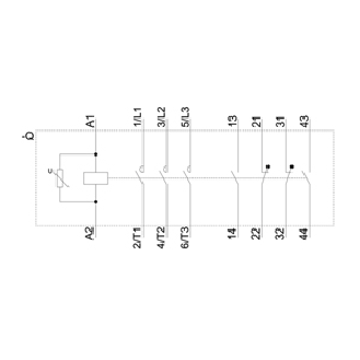 Siemens - Leistungsschütz, AC-3e/AC-3 115 A, 55 kW / 400 V, AC (50-60 Hz) / DC Uc: 220-240 V 3-polig,-Beschreibung lesen