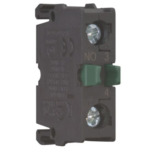 Eaton - M22-KC10 - Kontaktelement, Schraubklemmen, Bodenbefestigung, 1 S, 24 V 3 A, 220 V 230 V 240 V 6 A-Beschreibung lesen