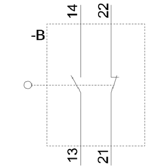 Siemens - Positionsschalter Metallgehäuse 56 mm breit Geräteanschluss 3x (M20x 1,5) 1S/1Ö-Beschreibung lesen