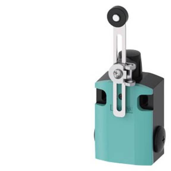 Siemens - Positionsschalter Metallgehäuse 56 mm breit Geräteanschluss 3x (M20x 1,5) 1S/1Ö-Beschreibung lesen