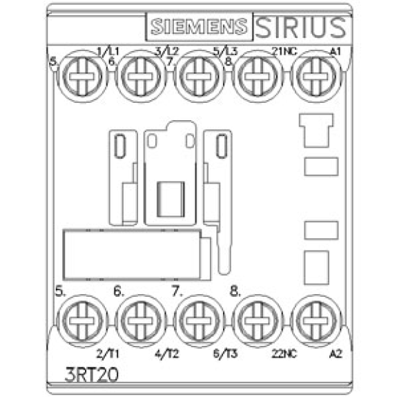 Leistungsschütz, AC-3e/AC-3, 9 A, 4 kW / 400 V, 3-polig, AC 230 V, 50/60 Hz, Hilfskontakte: 1 Ö, Schraubanschluss, Baugröße: S00-Beschreibung lesen
