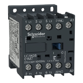 Leistungsschütz 3p, +1Ö, 4 kW, 9 A, 400 V AC3, Spule 230 V AC-Beschreibung lesen