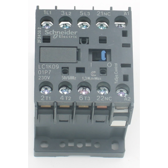 Leistungsschütz 3p, +1Ö, 4 kW, 9 A, 400 V AC3, Spule 230 V AC-Beschreibung lesen