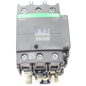 Schneider Electric - Leistungsschütz LC1D 3p, +1S+1Ö, 37 kW, 80 A, 400 V AC3, Spule 230 V AC-Beschreibung lesen
