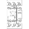 Siemens - Leistungsschütz, AC-3e/AC-3, 38 A, 18,5 kW / 400 V, 3-polig, AC 230 V, 50 Hz, Hilfskontakte: 1 S + 1 Ö
