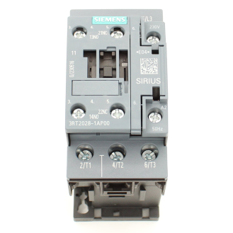 Siemens - Leistungsschütz, AC-3e/AC-3, 38 A, 18,5 kW / 400 V, 3-polig, AC 230 V, 50 Hz, Hilfskontakte: 1 S + 1 Ö-Beschreibung lesen