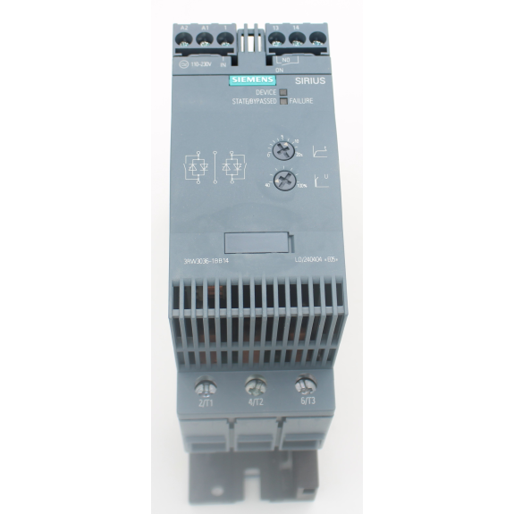 Sanftstarter SIRIUS S2 45 A, 22 kW/400 V, 40 °C AC 200-480 V, AC/DC 110-230 V-Beschreibung lesen