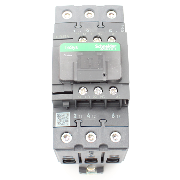 Schneider Electric - Leistungsschütz LC1D 3p, +1S+1Ö, 30 kW, 65 A, 400 V AC3, Spule 400 V AC-Beschreibung lesen