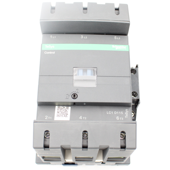 Schneider Electric - Leistungsschütz LC1D 3p, +1S+1Ö, 55 kW, 115 A, 400 V AC3, Spule 230 V AC-Beschreibung lesen