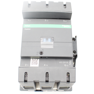Schneider Electric - Leistungsschütz LC1D 3p, +1S+1Ö, 55 kW, 115 A, 400 V AC3, Spule 230 V AC-Beschreibung lesen