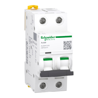Schneider Electric - Leitungsschutzschalter iC60H, 2 P, 10A, C-Charakteristik-Beschreibung lesen