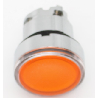 Schneider Electric - Leuchtdrucktaster, Frontelement, Harmony XB4, Metall, 22mm, orange, unbeschriftet-Beschreibung lesen